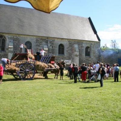 Le battage à l'ancienne